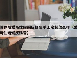 俄罗斯爱马仕蜥蜴皮包包手工定制怎么样（爱马仕蜥蜴皮科普）