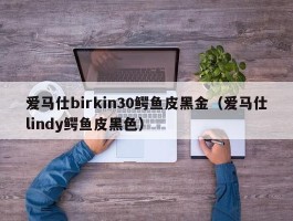 爱马仕birkin30鳄鱼皮黑金（爱马仕lindy鳄鱼皮黑色）