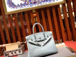 爱马仕鸵鸟皮birkin30(爱马仕鸵鸟皮birkin包底部为什么没有毛囊)