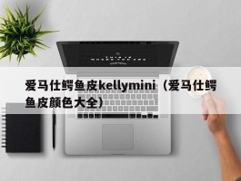 爱马仕鳄鱼皮kellymini（爱马仕鳄鱼皮颜色大全）