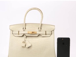 包含爱马仕birkin鳄鱼皮白色的词条