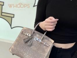 爱马仕喜马拉雅蜥蜴皮包(爱马仕蜥蜴皮birkin)