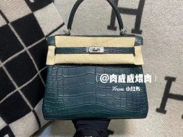 爱马仕鳄鱼铂金包绿(爱马仕铂金30鳄鱼皮)