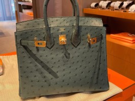 爱马仕鸵鸟皮birkin30(爱马仕鸵鸟皮birkin 30)