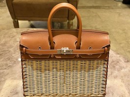 爱马仕竹编包包(奢侈品女包竹子款)