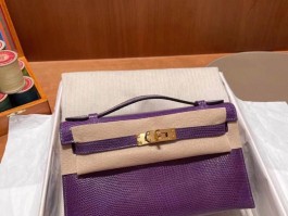 爱马仕蜥蜴皮包包手工定制(爱马仕蜥蜴皮 mini kelly)