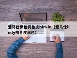 爱马仕黑色鳄鱼皮birkin（爱马仕lindy鳄鱼皮黑色）