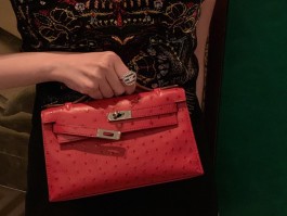 爱马仕鸵鸟皮手工定制(爱马仕鸵鸟皮手工定制图片)